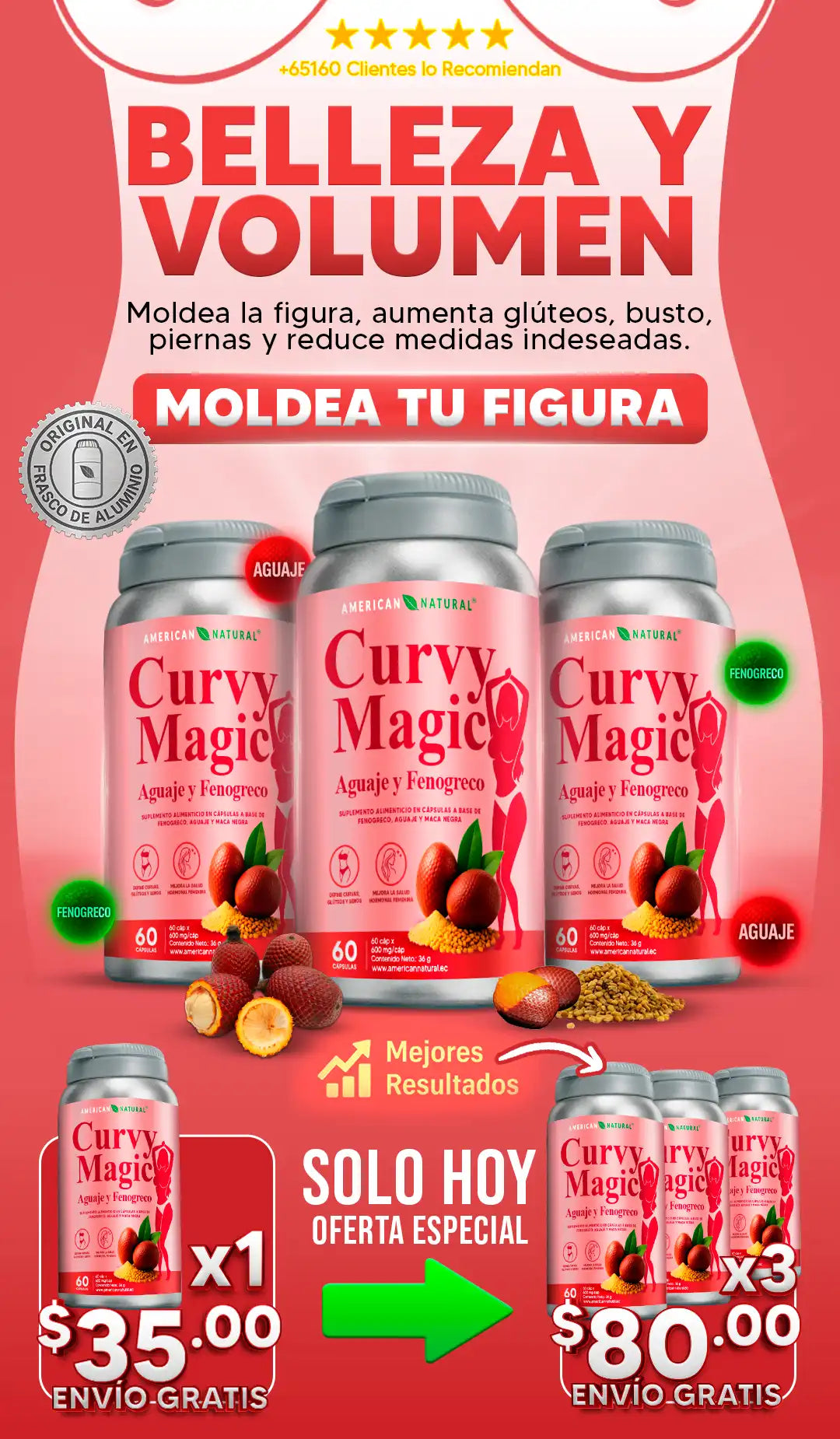 Curvy Magic Original American Natural