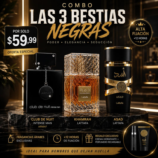 Trío Aromas Veluxe Premium
