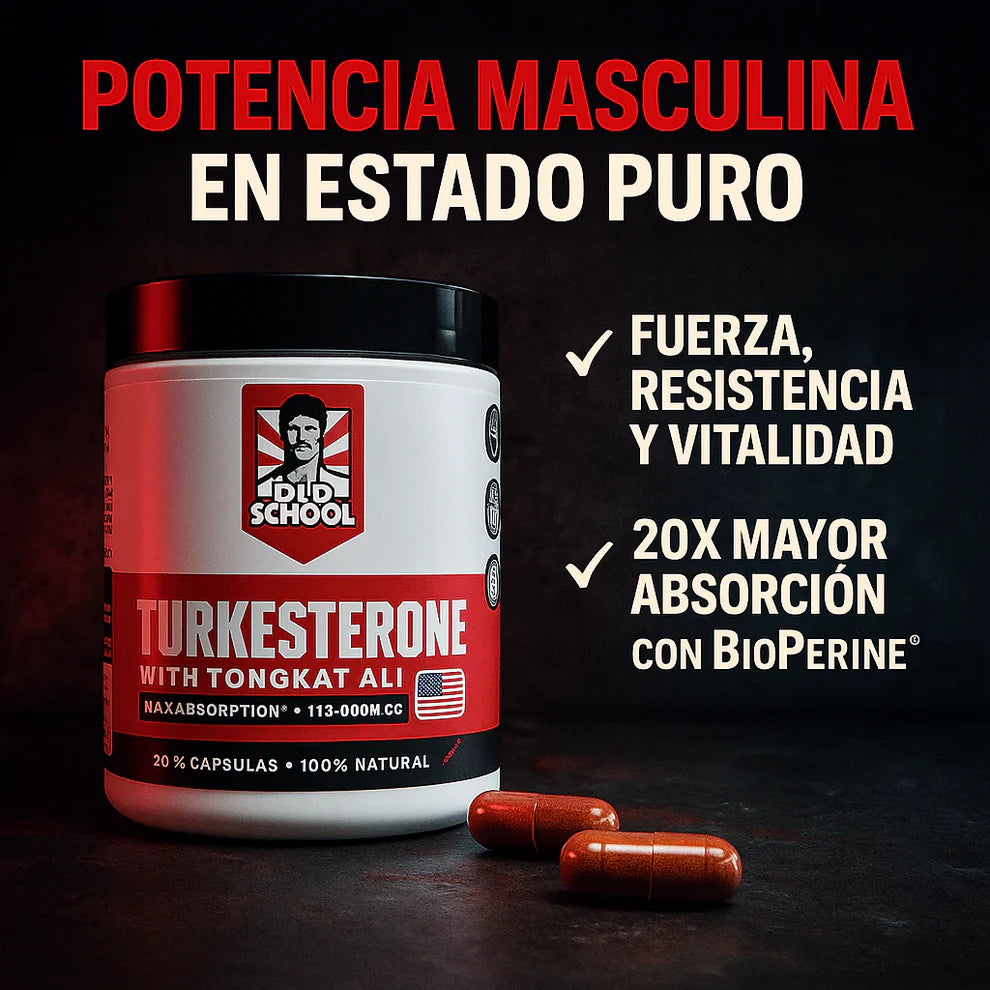 Turkesterone™ Energía y Rendimiento Natural