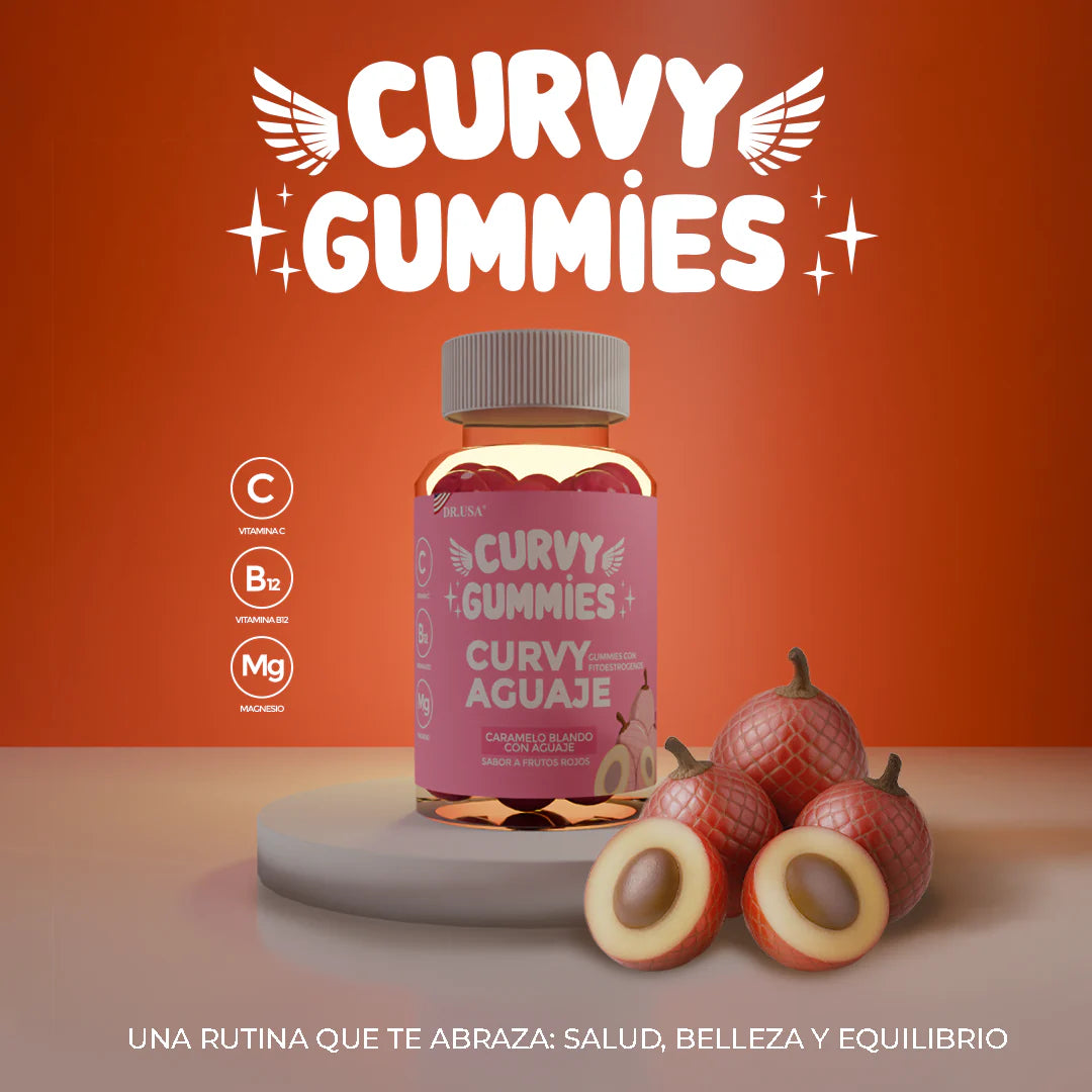 CURVY GUMMIES - Gomitas con Aguaje