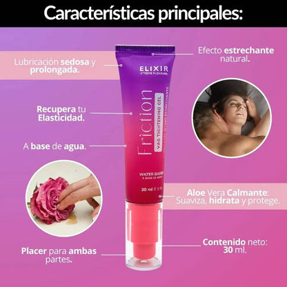 ELIXIR Lubricante Estrechamiento Vaginal Natural