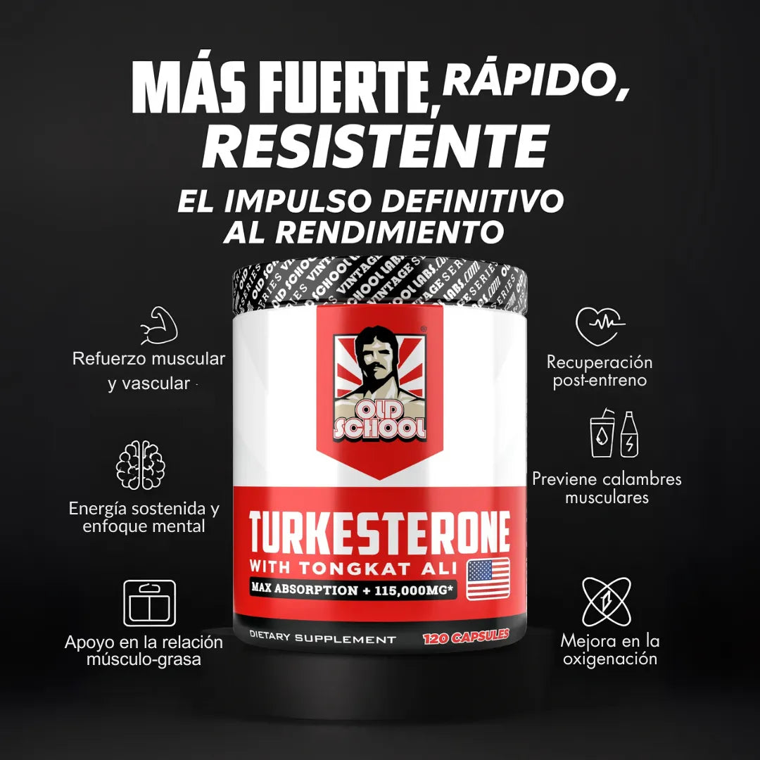 Turkesterone™ Energía y Rendimiento Natural