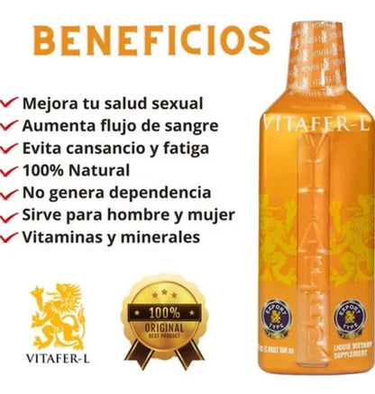 VITAFER™ Energía y Rendimiento Natural
