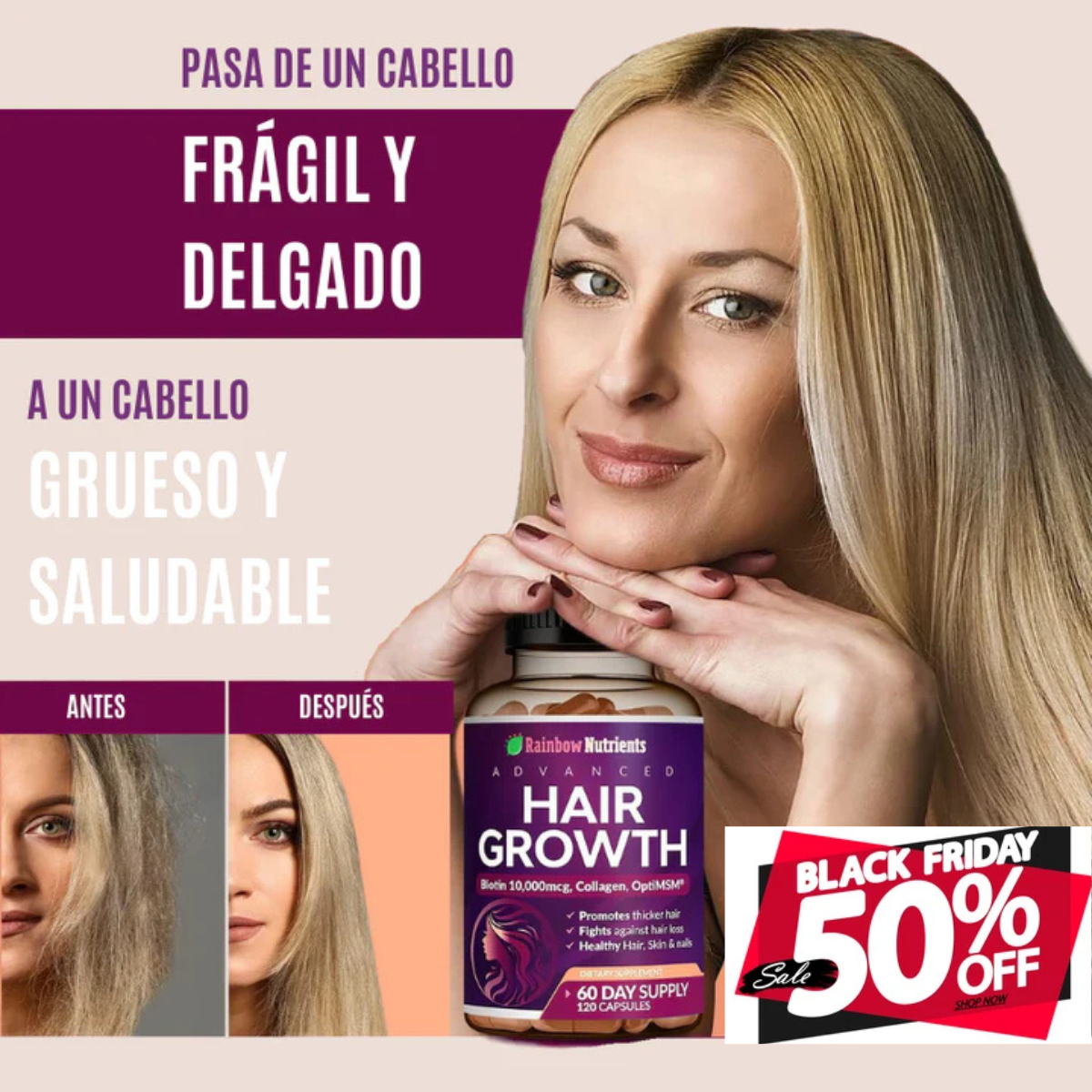 HAIR GROWTH (120 CAP)