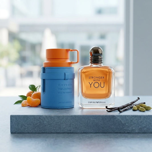 Combo Perfumes Odyssey Mandarin Sky y Stronger With You