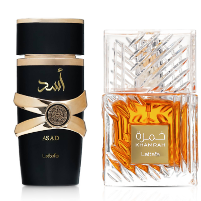 Combo Perfume ASAD y Khamrah 100 ML.